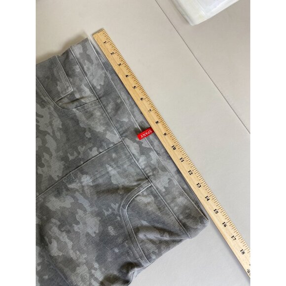 Spanx Womens Gray Camo jeggings size Large Skinny Pull on Stretch Classic - Picture 6 of 16